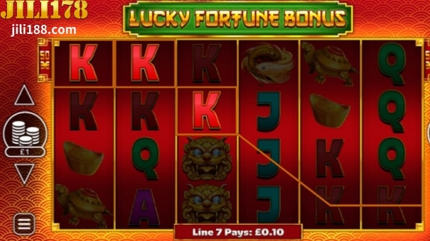 Lucky Goldbricks ay mayroong 5 reels at 30 paylines. Sa talahanayan ng payout na nasa larong ito, mapapansin mo lang