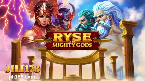 Ang Ryse of the Mighty Gods ay isang video slot mula saIsang Haplosipinagmamalaki ang 6 na reel at 4-8 na hanay .