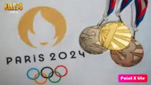 Ang larawan ay mga medals sa olympics