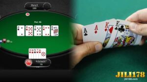 Ang larawang ito ay pinapakita kung paano laruin ang Texas Hold'em Poker vs. Omaha Poker