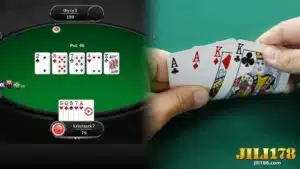 Ang larawang ito ay pinapakita kung paano laruin ang Texas Hold'em Poker vs. Omaha Poker