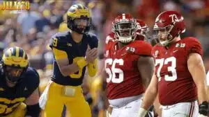 Ang larawang ito ay pinapakita ang College Football Odds Alabama vs Michigan